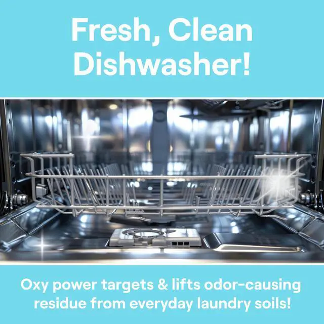 Alt view image 3 of 6 - Seventh Generation Dishwasher Cleaning Packs 6 Count Free & Clear Removes Odor-Causing Residue Powered by Oxy Power