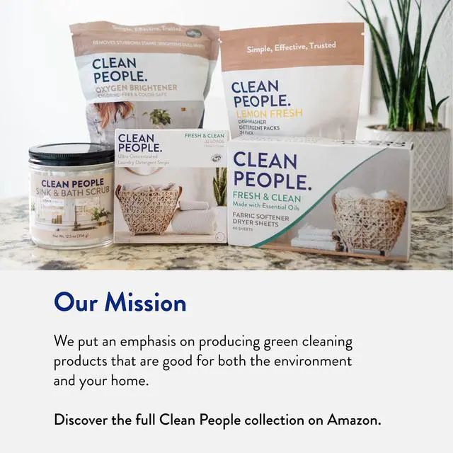 Alt view image 4 of 6 - The Clean People Dishwasher Cleaner Tablets, 6 Count, Citrus Scent - Removes Limescale, Mineral Buildup, Grease & Odors