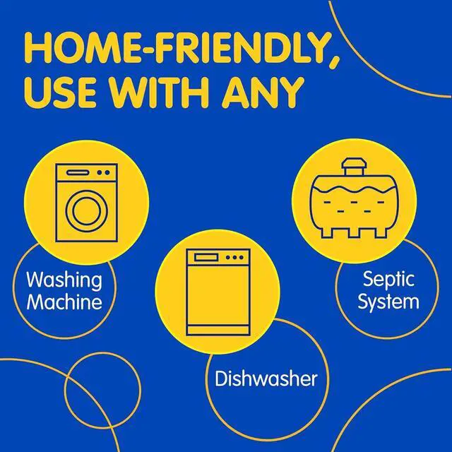 Alt view image 4 of 6 - Plink Washer and Dishwasher Cleaner and Freshener, 2 Packs of 4 Tablets, Fresh Lemon Scent, Prevents Residue, Removes Odors, Septic-Friendly