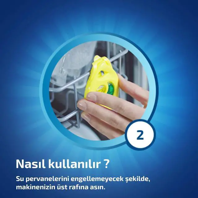 Alt view image 2 of 6 - Finish Dishwasher Air Freshener with Anti-Odor Technology, Lime-Lemon Scent, 60 Washes