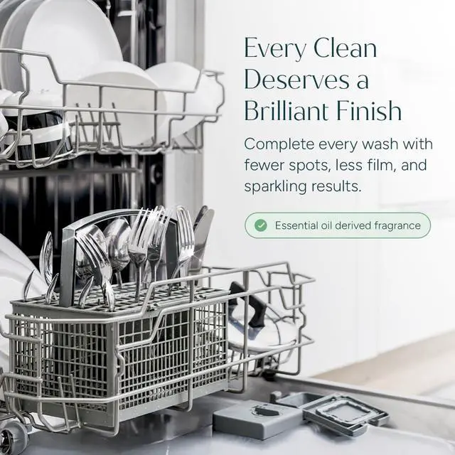 Alt view image 6 of 7 - Puracy Dishwasher Rinse Aid Cleaner, Spot & Residue Free, Drying Agent, Lemongrass, 12 Oz