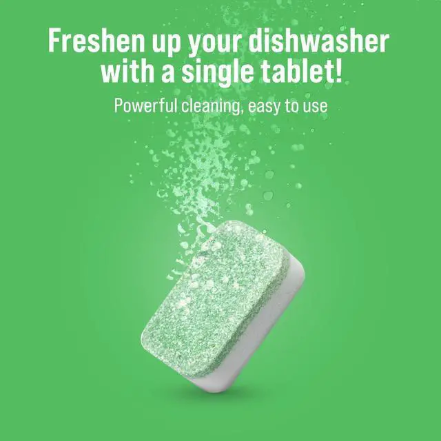 Alt view image 2 of 7 - Rockin' Green Citrus Lime Dishwasher Cleaner Tablets, 8 Pack