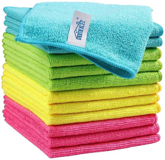 Main image of HOMEXCEL 12PK Microfiber Cleaning Cloth 11.5x11.5in for Home