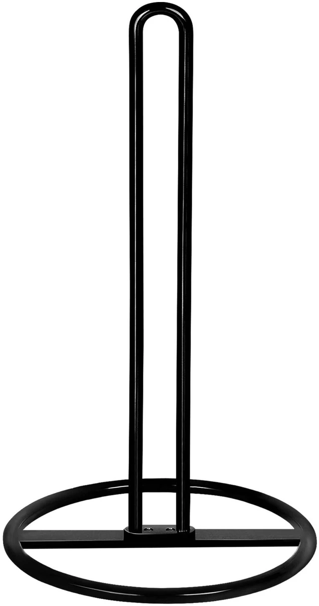 Main image of OBODING Countertop Paper Towel Holder for Standard and Large Size Rolls, Black