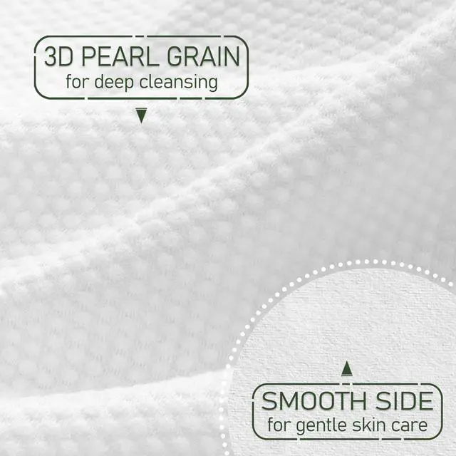 Alt view image 2 of 6 - WOWOTEX Bamboo Rayon Disposable Face Towels for Sensitive Skin, Ultra Soft