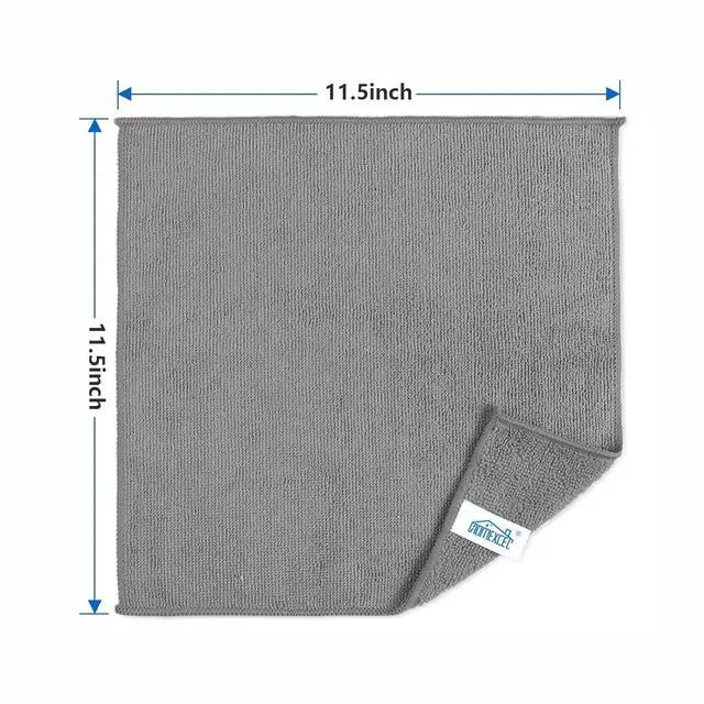 Alt view image 2 of 7 - HOMEXCEL 8PK Microfiber Cleaning Cloth 11.5x11.5in for Home
