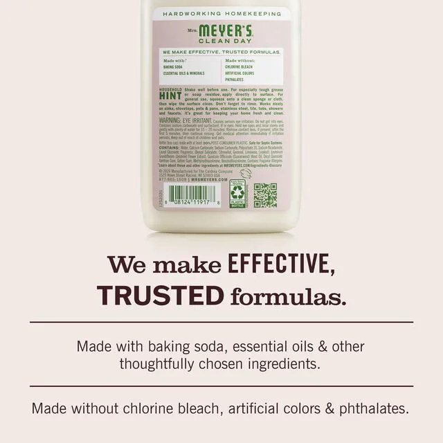 Alt view image 2 of 6 - Mrs. Meyer's Clean Day Baking Soda Cream Cleaner, Apple Blossom, 16 fl oz