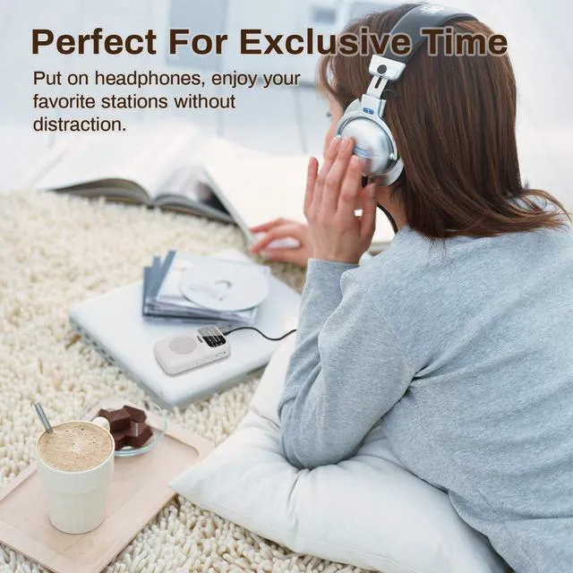Alt view image 6 of 6 - PRUNUS J-777 Pocket AM FM Portable Radio
