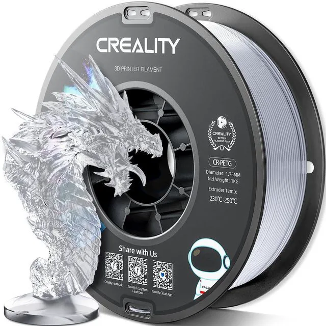 Main image of PETG Filament 1.75mm 1KG Transparent