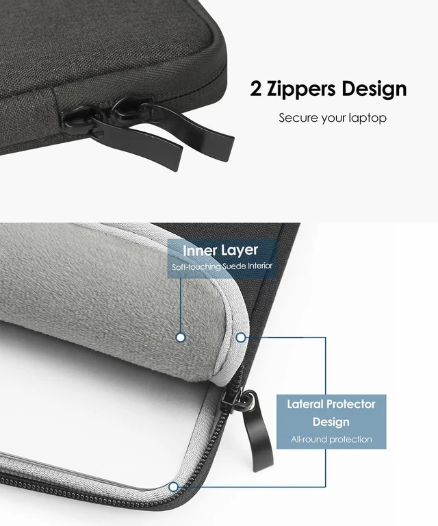 Alt view image 5 of 7 - ProElife Sleeve Case for MacBook Neo and Air 13-Inch M5 M4, Water-Resistant