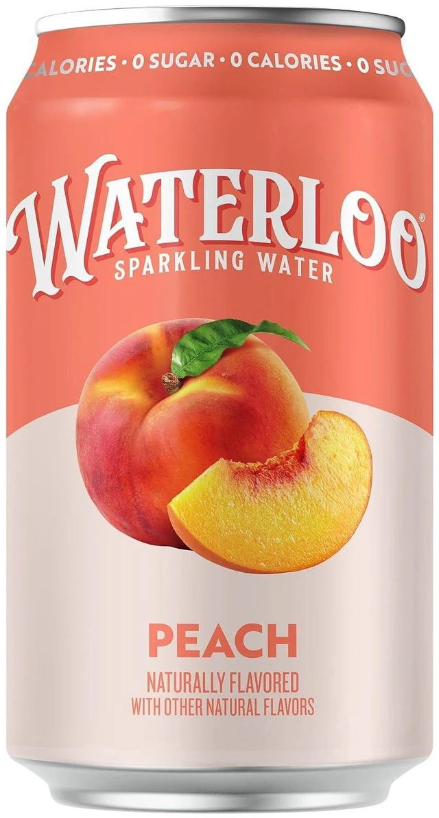 Alt view image 6 of 6 - Waterloo Sparkling Water Peach 12 Fl Oz Cans (Pack of 12)
