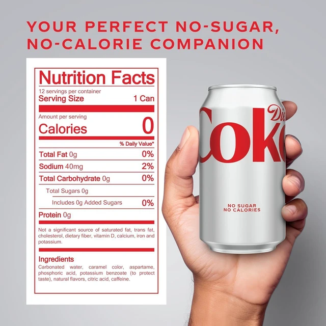 Alt view image 3 of 6 - Diet Coke 12 Fl Oz Cans, 12 Pack