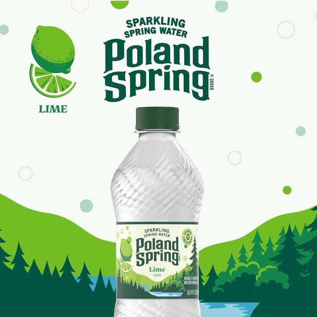 Alt view image 4 of 5 - Poland Spring Sparkling Bottled Water, 16.9Fl Oz (8Pack)