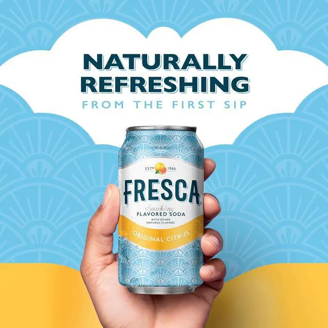 Alt view image 3 of 7 - Fresca Citrus Soda 12oz (Pack of 12)