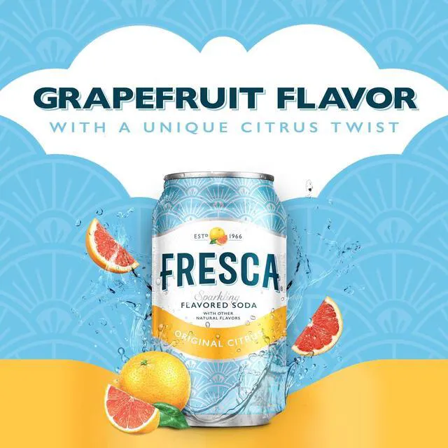 Alt view image 4 of 7 - Fresca Citrus Soda 12oz (Pack of 12)