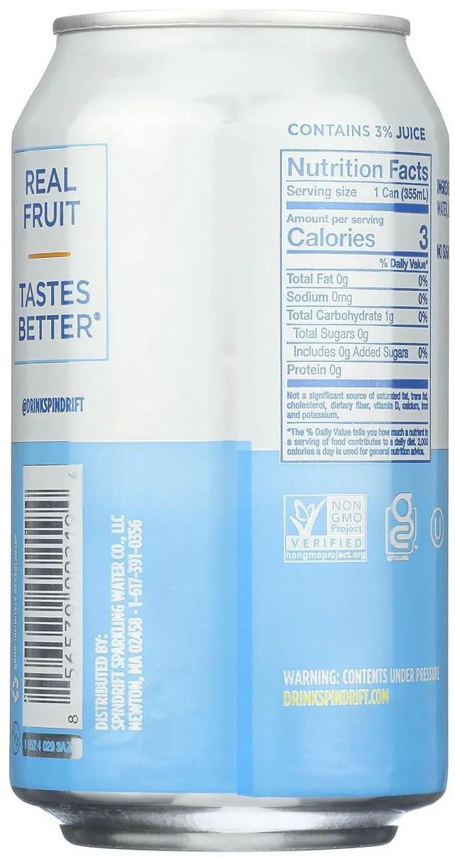 Alt view image 5 of 7 - Spindrift Sparkling Water Lemon 12 fl oz