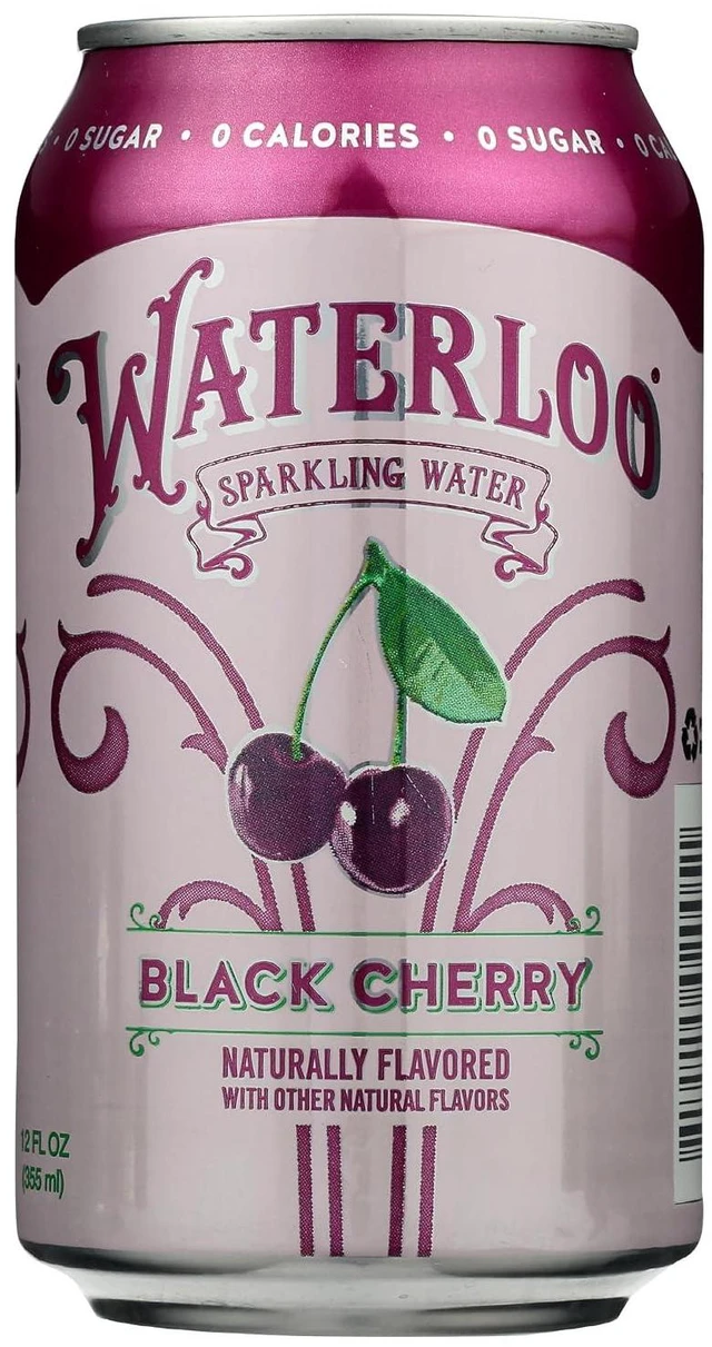 Main image of Waterloo Black Cherry Sparkling Water, 12 Fl Oz