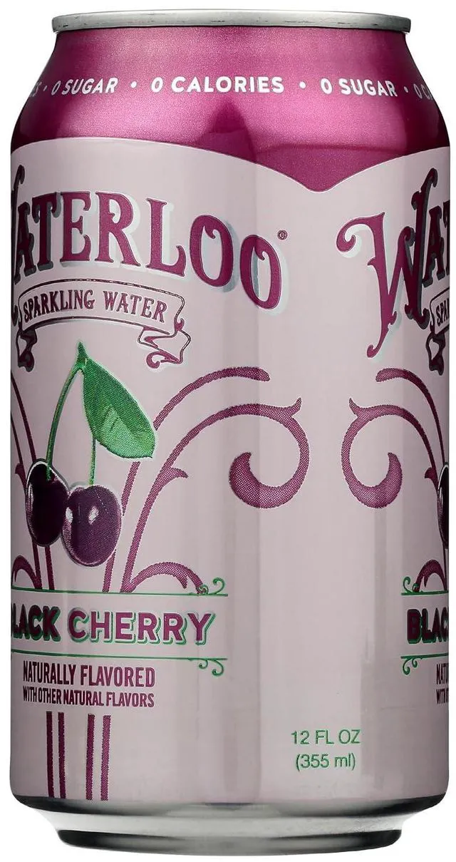 Alt view image 3 of 7 - Waterloo Black Cherry Sparkling Water, 12 Fl Oz