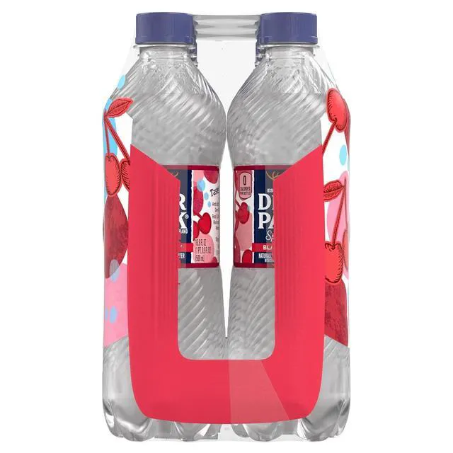 Alt view image 4 of 6 - Deer Park Sparkling Water, Black Cherry, 16.91fl oz, Pack of 8