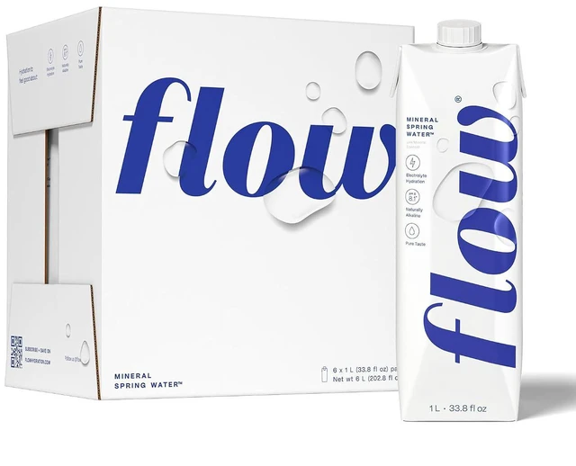 Main image of Flow Mineral Spring Water 33.8 Fl Oz 6 Pack