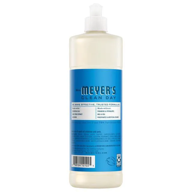Alt view image 4 of 7 - Mrs. Meyer's Clean Day Liquid Dish Soap Blueberry Scent 16 Fl Oz Bottle