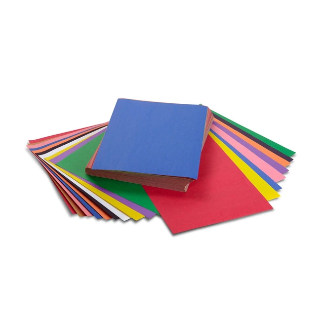 Alt view image 5 of 6 - Crayola Construction Paper 240 Pages 10 Colors Valentines Party Supplies Craft Paper