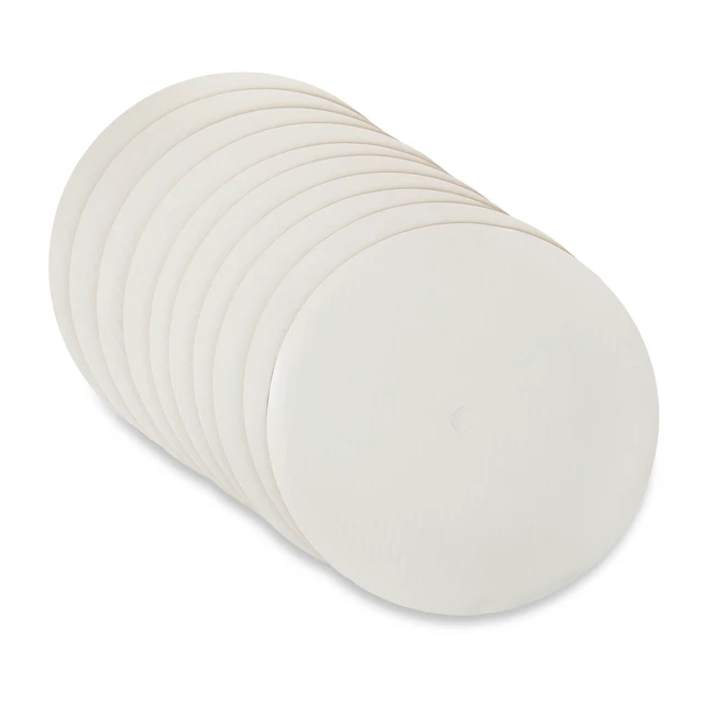 Alt view image 3 of 5 - Way To Celebrate 10" White Round Paper Cake Boards, 10 Count