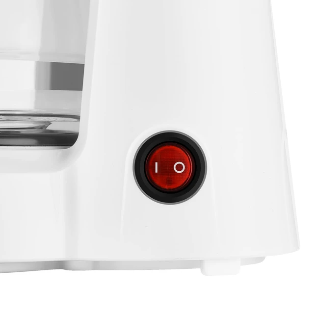 Alt view image 4 of 5 - Mainstays 5-Cup Drip Coffee Maker, White