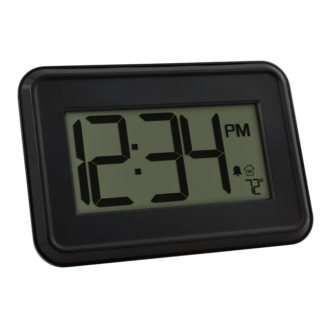 Alt view image 6 of 7 - MainStays Basic Wall/Table Clock with Countdown Timer