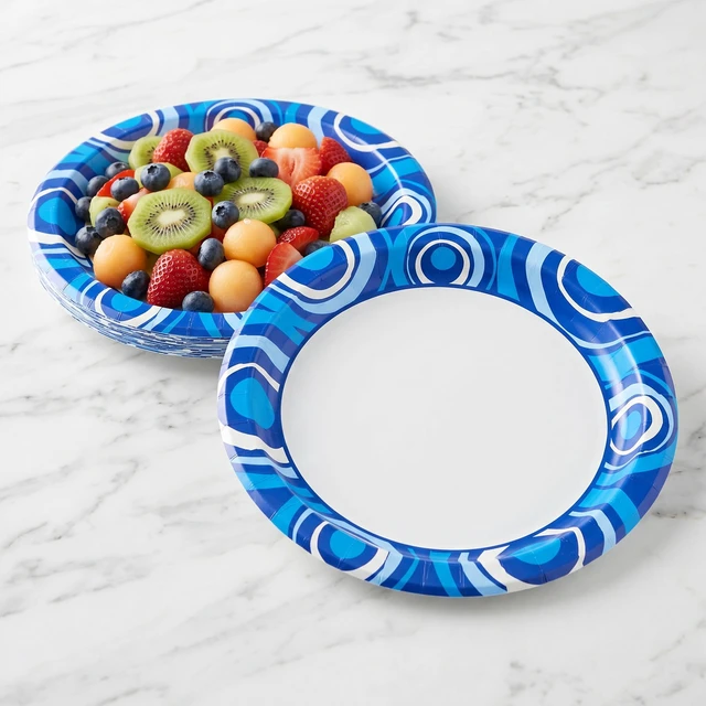 Alt view image 2 of 6 - Great Value Ultra Disposable Paper Plates 10in 200 Count