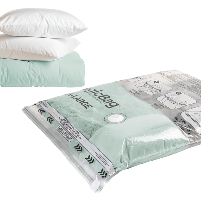 Alt view image 4 of 5 - MagicBag X-Large Vacuum Storage Bag, 1 Pack, Flat Compression for Bedding, Space Saving & Airtight