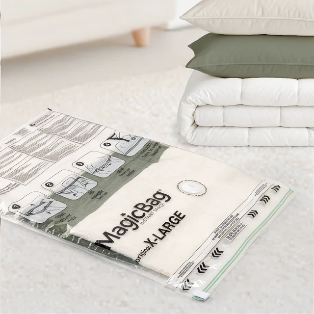 Alt view image 5 of 5 - MagicBag X-Large Vacuum Storage Bag, 1 Pack, Flat Compression for Bedding, Space Saving & Airtight