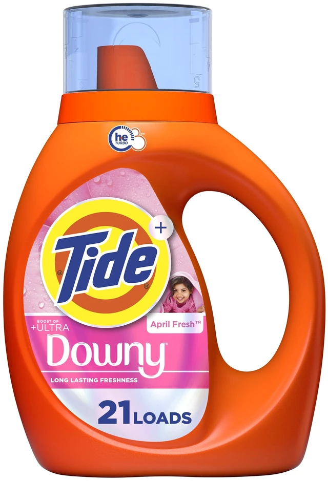 Main image of Tide Liquid Laundry Detergent Plus Ultra Downy April Fresh Scent, 30 fl oz, 21 Loads