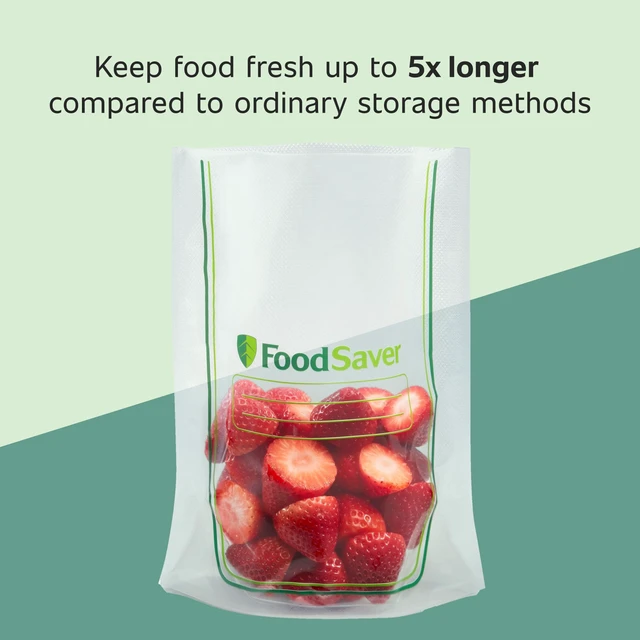 Alt view image 3 of 5 - FoodSaver Easy Fill Vacuum Seal Bags, 1 Quart, 16 Count