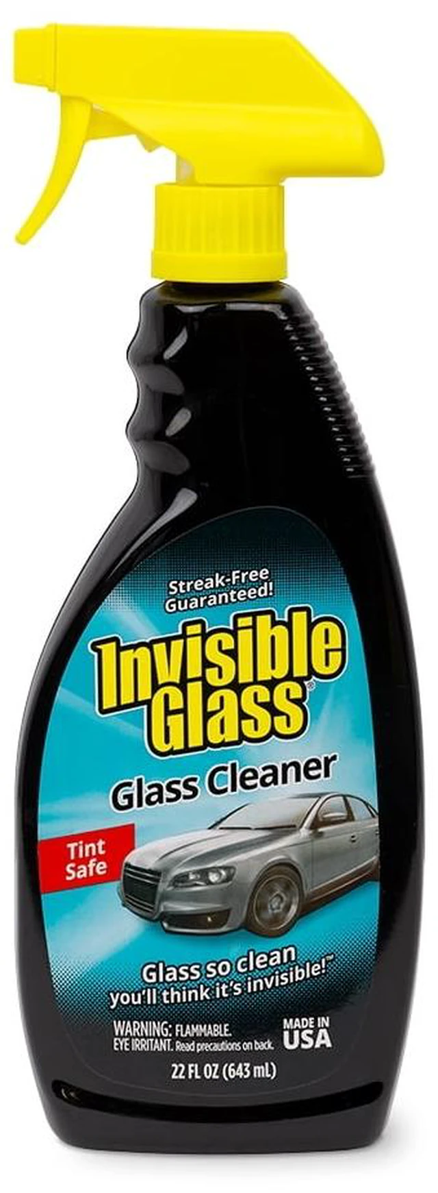 Main image of Invisible Glass 92164 Premium Glass & Window Cleaner Spray, Automotive & Home, Ammonia-Free, Tint-Safe, 22 fl oz, Pack of 1