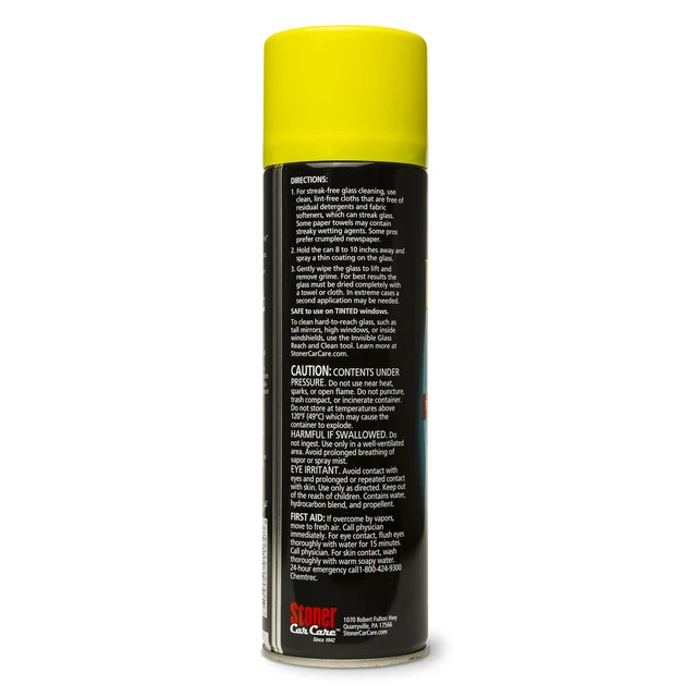 Alt view image 3 of 5 - Stoner Invisible Glass Automotive Glass Cleaner, 19oz