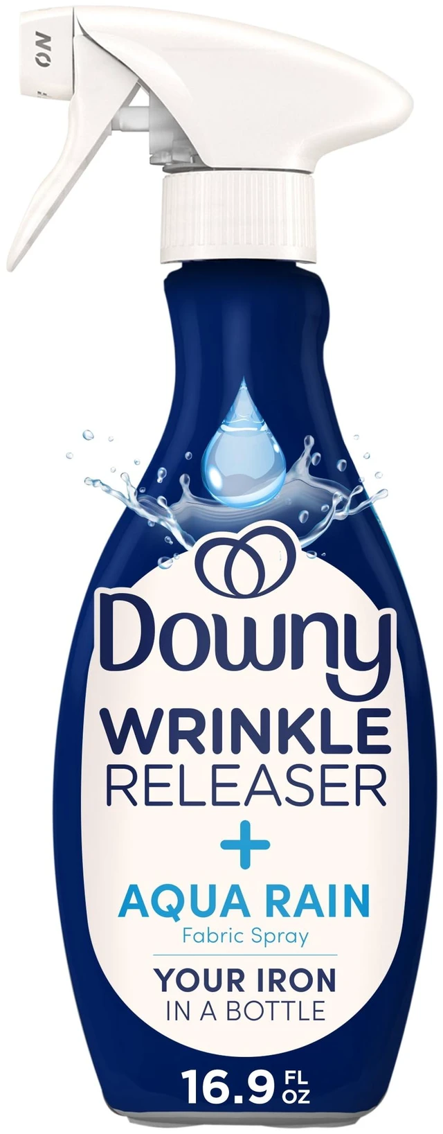 Main image of Downy Wrinkle Releaser Spray Fabric Refresher, Aqua Rain Scent, 16.9fl oz