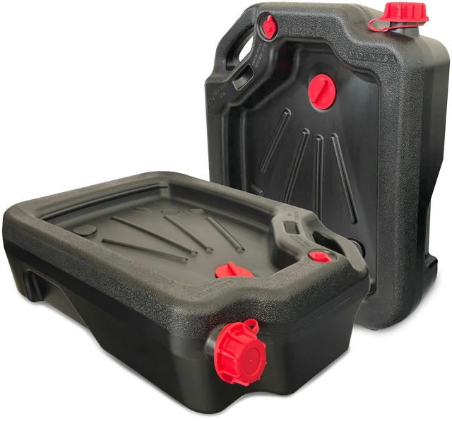 Alt view image 6 of 6 - Hyper Tough 16-Quart Automotive Drain Pan Container