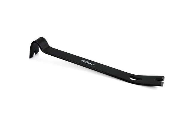 Alt view image 6 of 6 - Hyper Tough 15-Inch Utility Pry Bar, Nail Puller & Crowbar, Drop Forged Heat-Treated Carbon Steel