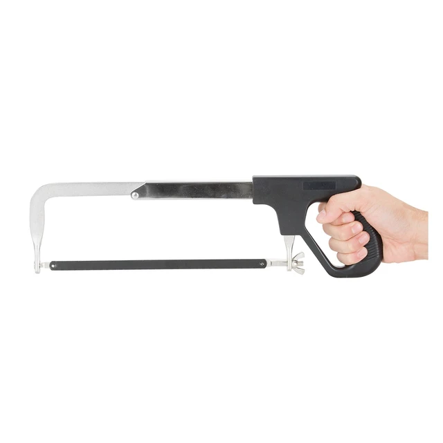 Alt view image 3 of 6 - Hyper Tough 12-Inch Adjustable Frame Hacksaw