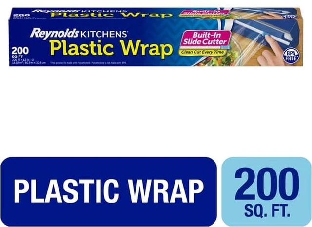 Main image of Reynolds Kitchens Quick Cut Plastic Wrap, 200 square feet