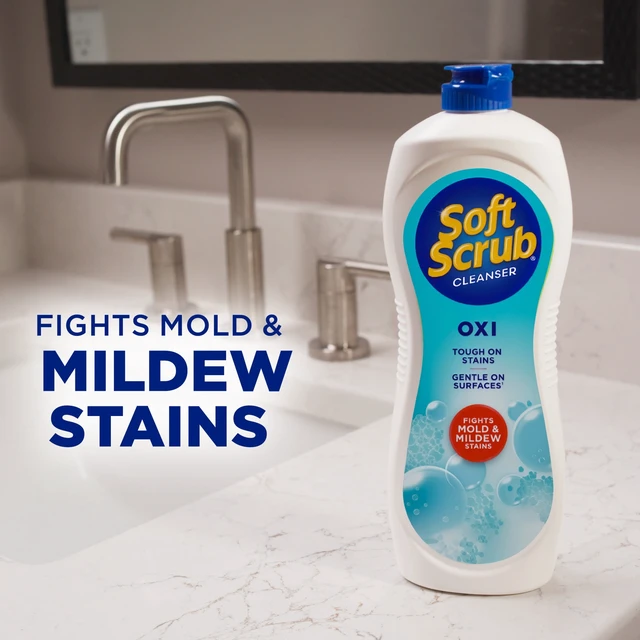 Alt view image 2 of 6 - Soft Scrub Oxi Multi-Surface Cleanser, Stain Fighting Power for Deep Cleaning, 24oz