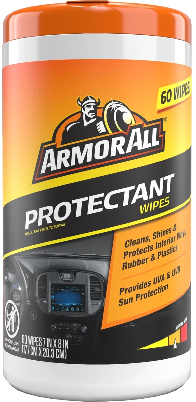 Main image of Armor All Car Interior Protectant Cleaning Wipes, 60 Count
