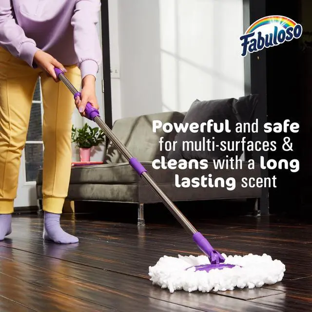 Alt view image 7 of 7 - Fabuloso 10X Concentrated Gel, Multi-Purpose Cleaner, Toilet Cleaner, Floor Cleaner, Lavender Scent, 12 fl oz Bottle