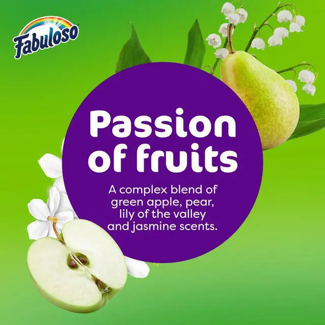 Alt view image 3 of 6 - Fabuloso 2X Multi-Purpose Cleaner, No Rinse Floor Cleaner, Passion of Fruits Scent, 128 fl oz