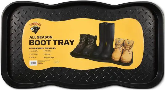 Main image of Herman Survivors Boot Tray Black