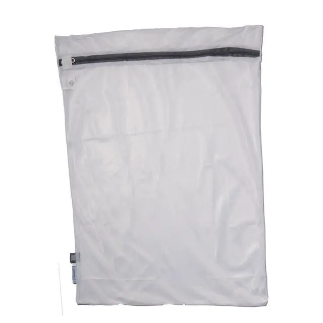 Alt view image 4 of 6 - Mainstays 3 Piece Mesh Wash Bag Set, White, 12" X 8" - 28" X 20"