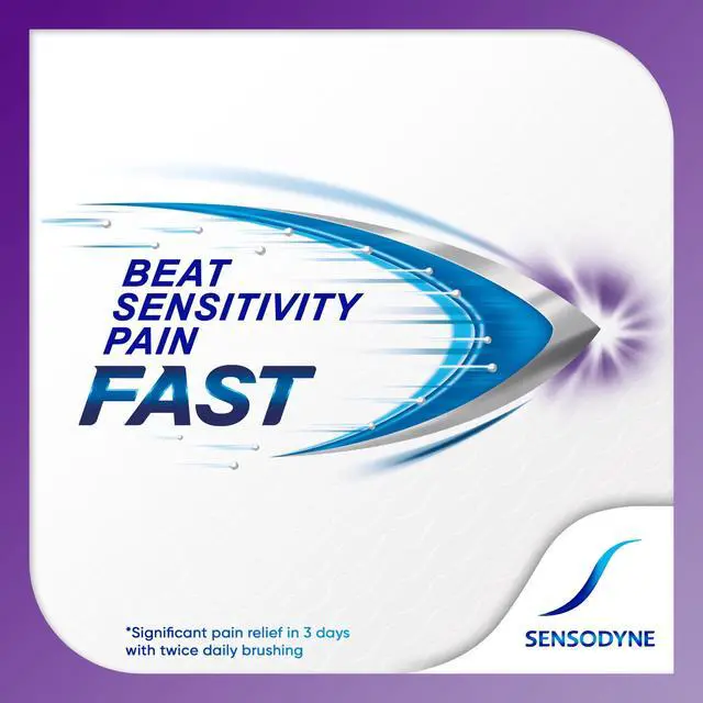 Alt view image 3 of 6 - Sensodyne Rapid Relief Sensitive Toothpaste, Extra Fresh, 3.4 Oz, for Adults