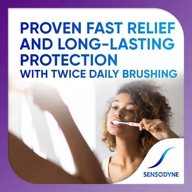 Alt view image 6 of 6 - Sensodyne Rapid Relief Sensitive Toothpaste, Extra Fresh, 3.4 Oz, for Adults