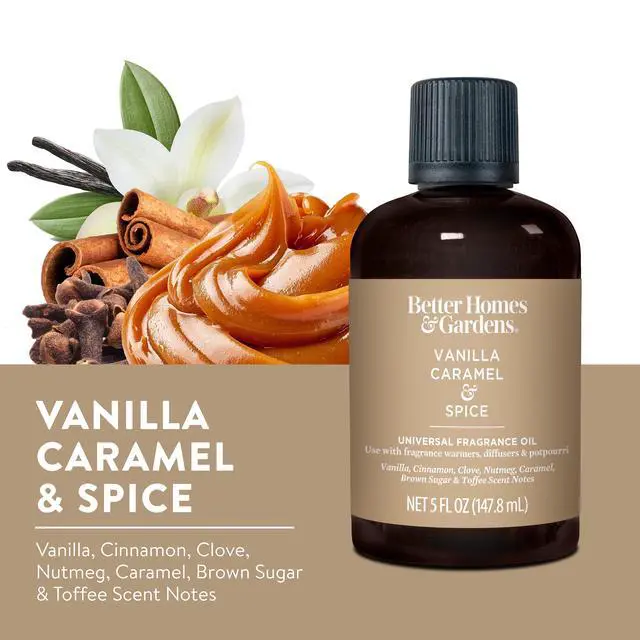 Alt view image 4 of 5 - Better Homes & Gardens Universal Fragrance Oil, Vanilla Caramel & Spice, 5 fl oz
